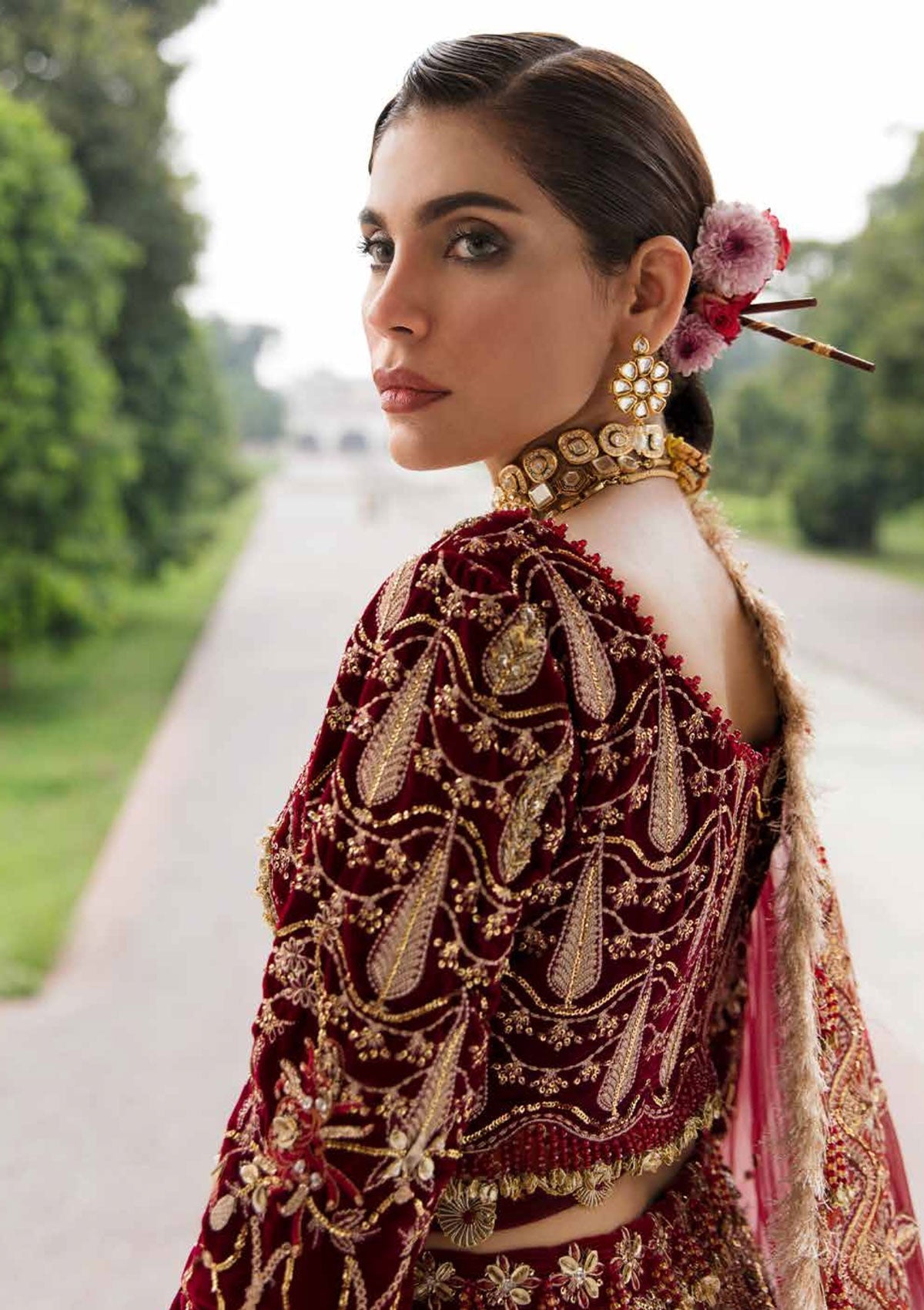 Formal Dress - Afrozeh - Brides - Hayal available at Saleem Fabrics Traditions