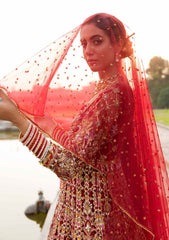 Formal Dress - Afrozeh - Brides - Mahjabeen available at Saleem Fabrics Traditions