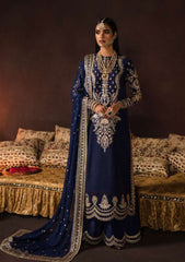 Formal Dress - Afrozeh - Divani - Silk - AS#001 (Maya) available at Saleem Fabrics Traditions