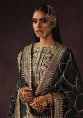 Formal Dress - Afrozeh - Divani - Silk - AS#003 (Miraka) available at Saleem Fabrics Traditions