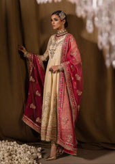 Formal Dress - Afrozeh - Divani - Silk - AS#005 (Raqs) available at Saleem Fabrics Traditions