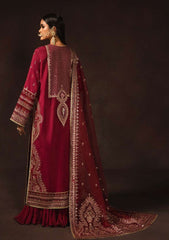 Formal Dress - Afrozeh - Divani - Silk - AS#009 (Roshan) available at Saleem Fabrics Traditions