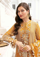 Formal Dress - Afrozeh - La Fuchsia - Golden Hour - D#05 available at Saleem Fabrics Traditions