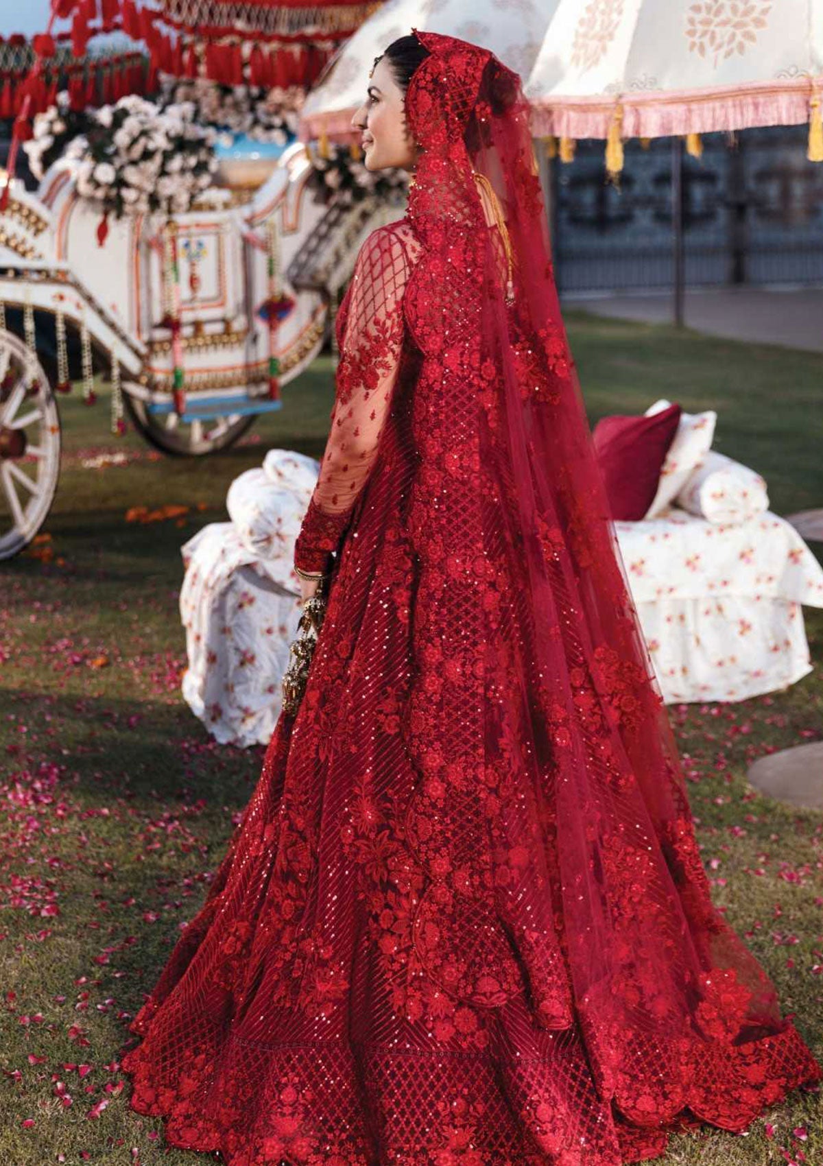 Formal Dress - Afrozeh - Shehnai - Wedding - Afreen - AFS#09 available at Saleem Fabrics Traditions