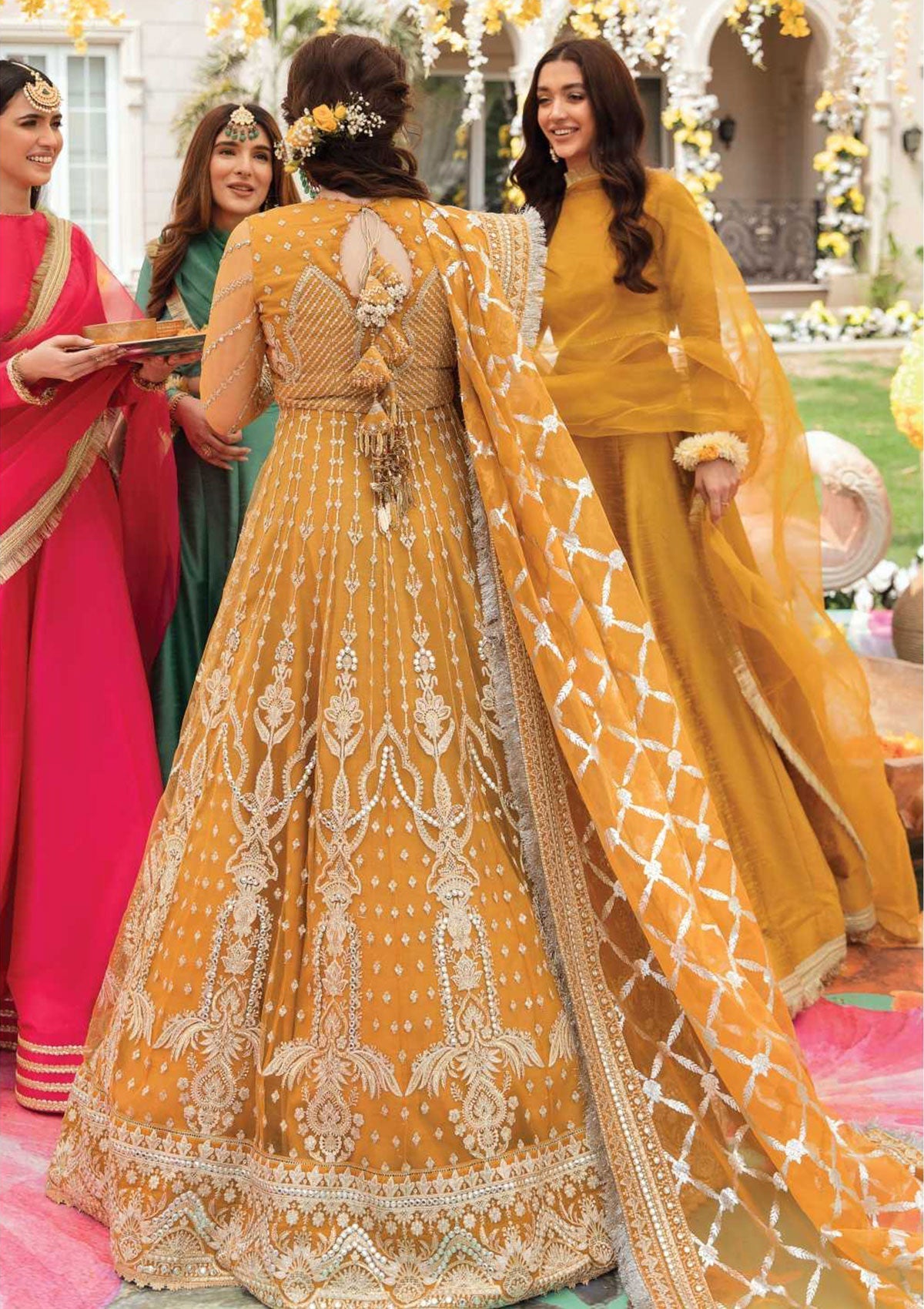 Formal Dress - Afrozeh - Shehnai - Wedding - Gul Badan - AFS#01 available at Saleem Fabrics Traditions