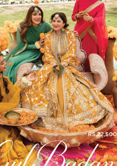 Formal Dress - Afrozeh - Shehnai - Wedding - Gul Badan - AFS#01 available at Saleem Fabrics Traditions