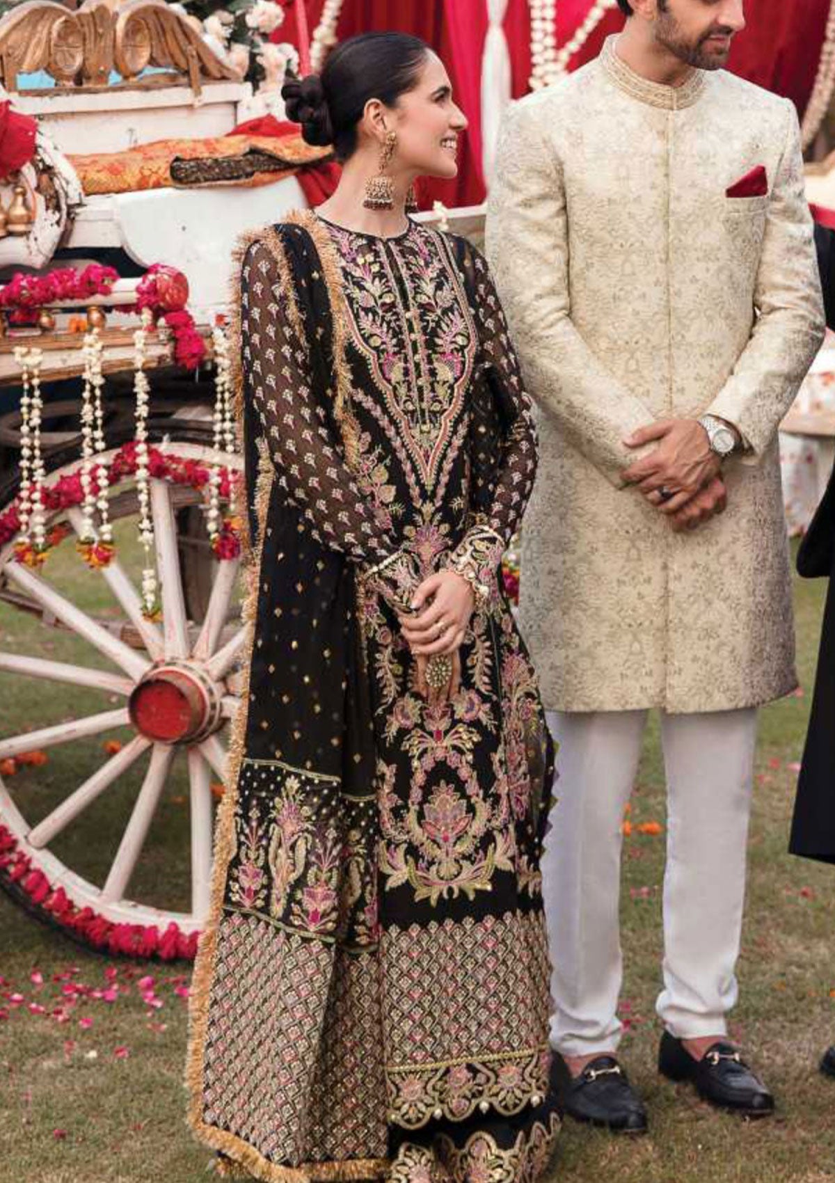 Formal Dress - Afrozeh - Shehnai - Wedding - Mehrzad - AFS#08 available at Saleem Fabrics Traditions