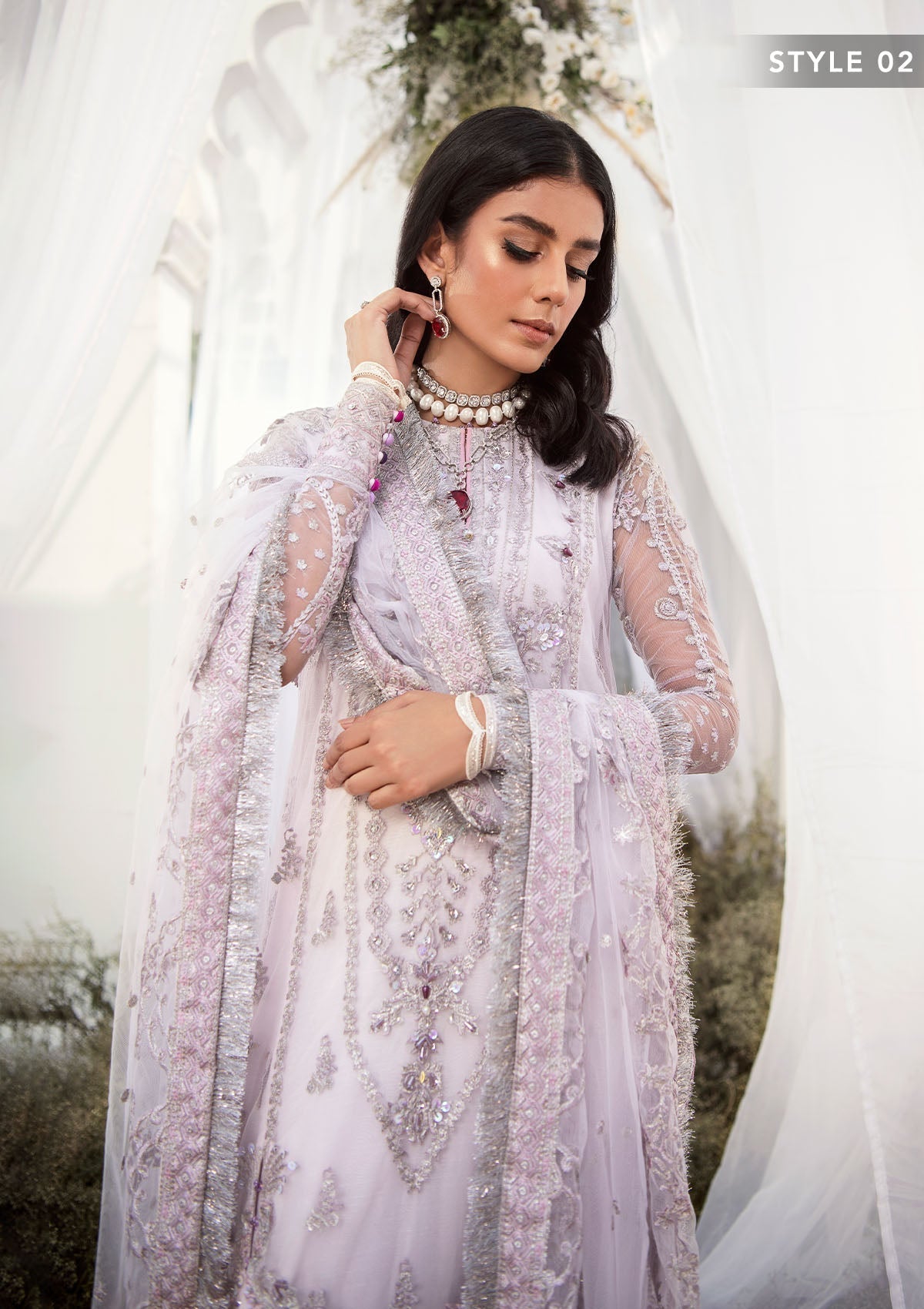 Formal Dress - Aik Atelier - Wedding Festive - Look#04 available at Saleem Fabrics Traditions