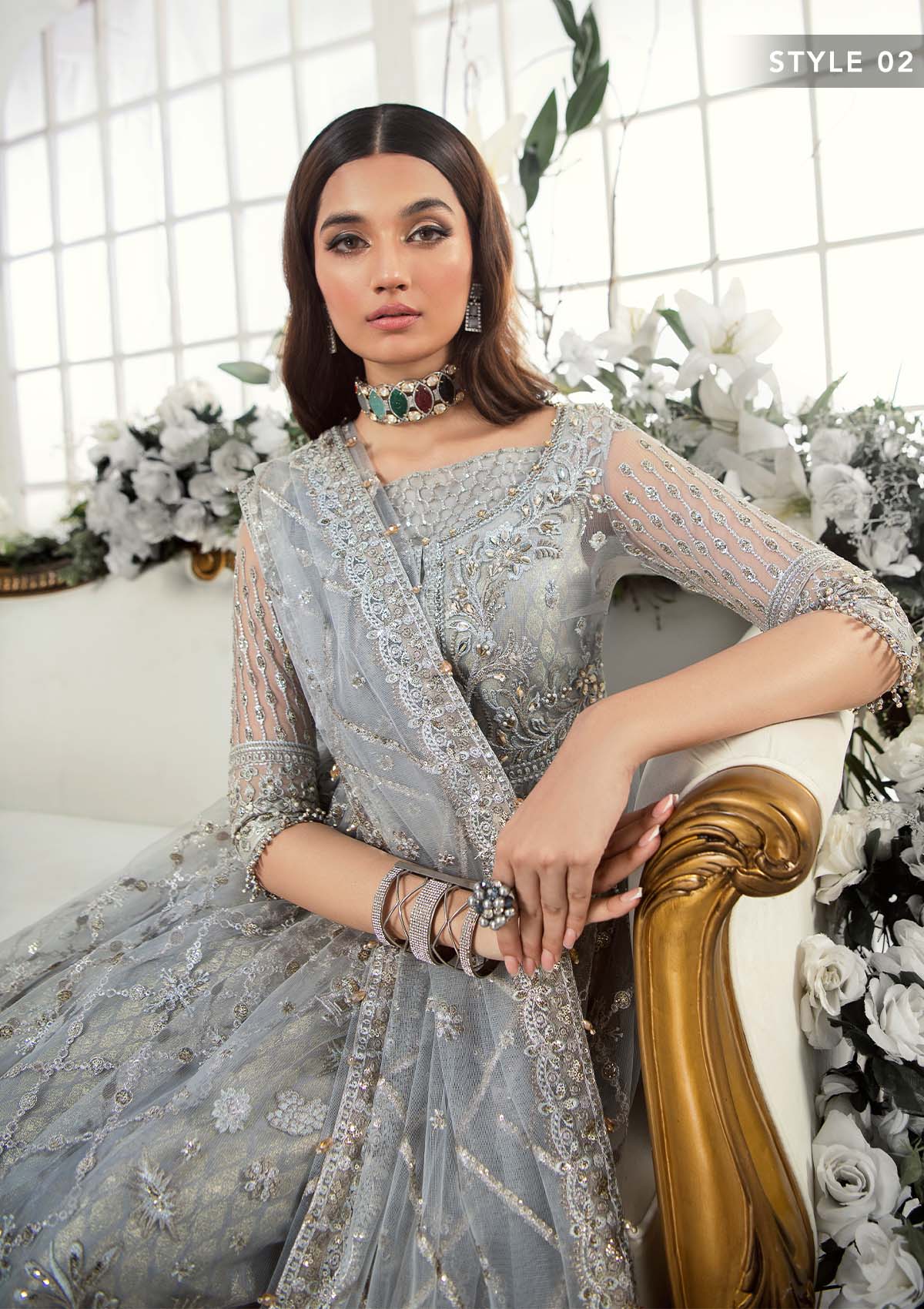 Formal Dress - Aik Atelier - Wedding Festive - Look#07 available at Saleem Fabrics Traditions
