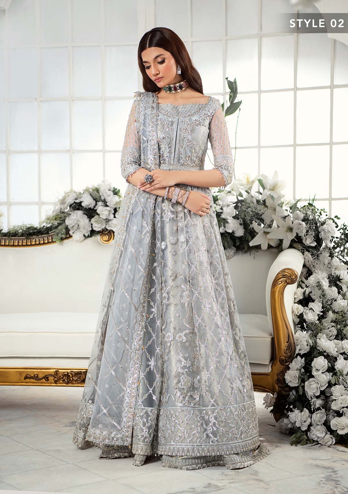 Formal Dress - Aik Atelier - Wedding Festive - Look#07 available at Saleem Fabrics Traditions