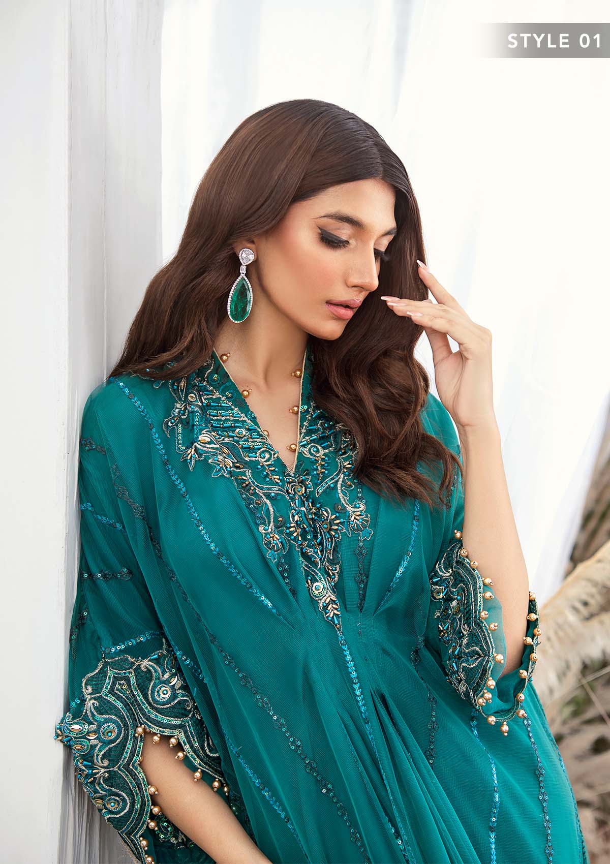 Formal Dress - Aik Atelier - Wedding Festive - Look#08 available at Saleem Fabrics Traditions