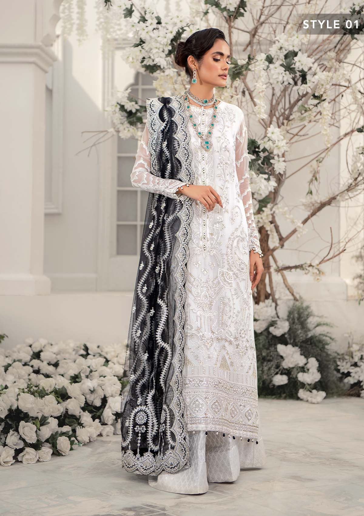 Formal Dress - Aik Atelier - Wedding Festive - Look#09 available at Saleem Fabrics Traditions