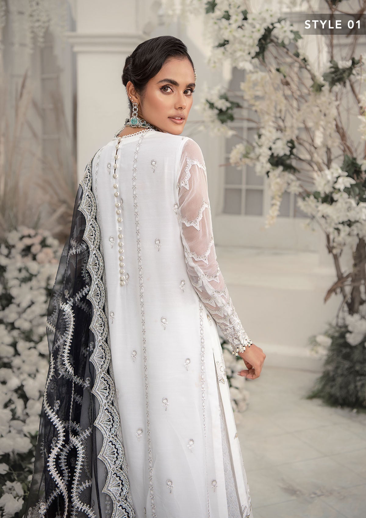 Formal Dress - Aik Atelier - Wedding Festive - Look#09 available at Saleem Fabrics Traditions