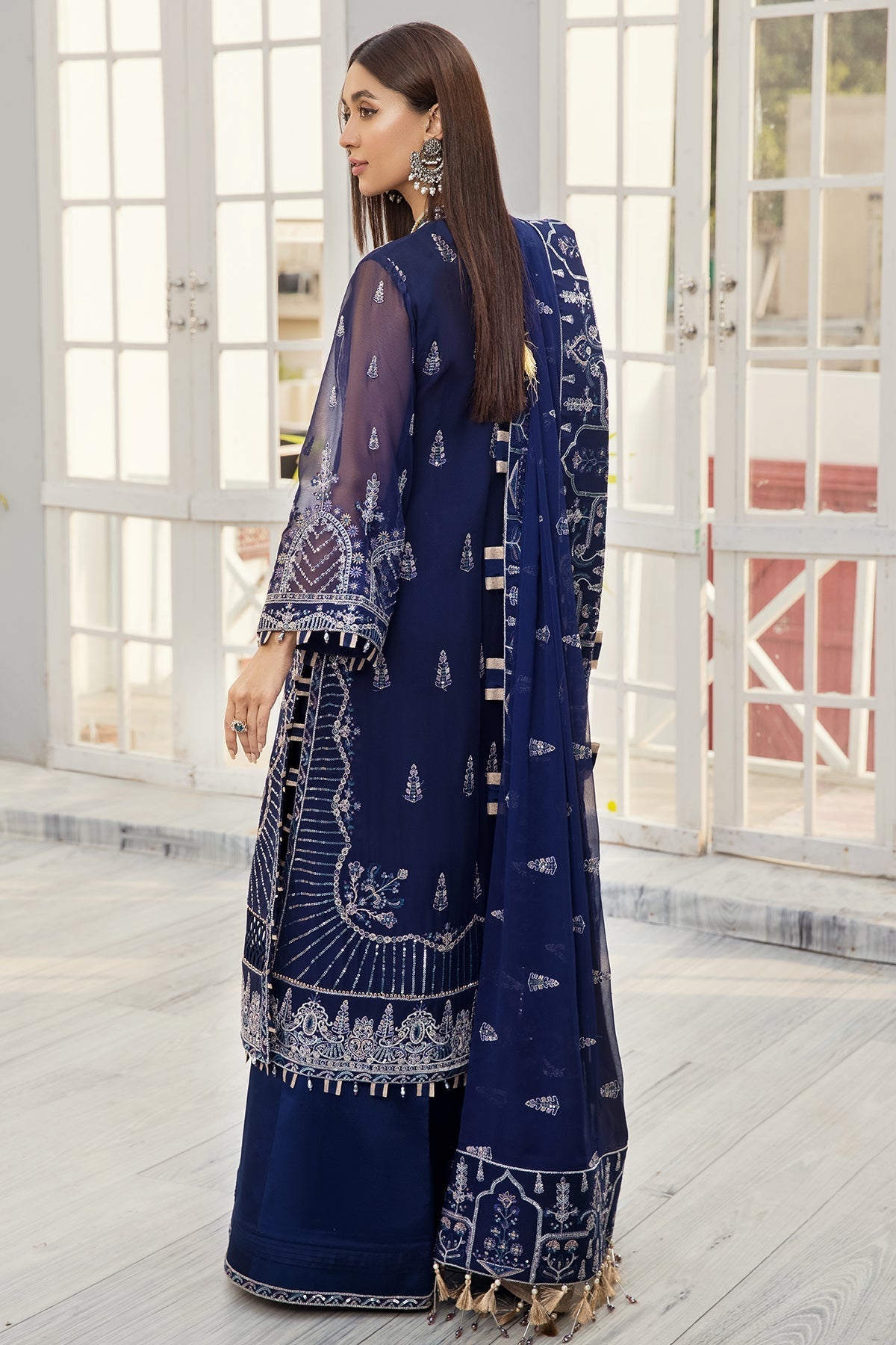 Formal Dress - Alizeh - Fashion - D#7 (Zartash) available at Saleem Fabrics Traditions