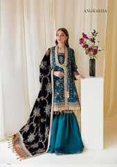 Formal Dress - Alizeh - Premium Velvet - D#2 (Dasht-E-Naz) available at Saleem Fabrics Traditions