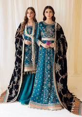 Formal Dress - Alizeh - Premium Velvet - D#2 (Dasht-E-Naz) available at Saleem Fabrics Traditions
