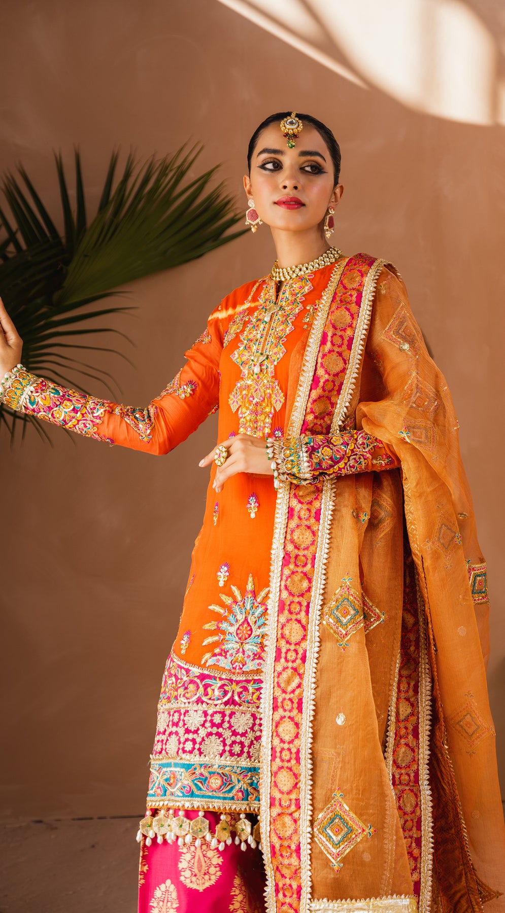 Formal Dress - Anaya - Kamair Rokni - Dhanak - FARHEEN - D#07 available at Saleem Fabrics Traditions