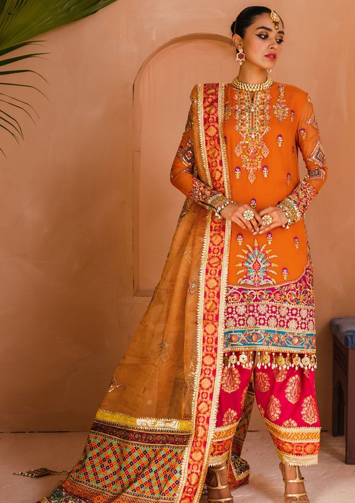 Formal Dress - Anaya - Kamair Rokni - Dhanak - FARHEEN - D#07 available at Saleem Fabrics Traditions