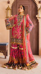 Formal Dress - Anaya - Kamair Rokni - Dhanak - JAHANARA - D#02 available at Saleem Fabrics Traditions