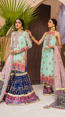 Formal Dress - Anaya - Kamair Rokni - Dhanak - NAAZ - D#01 available at Saleem Fabrics Traditions