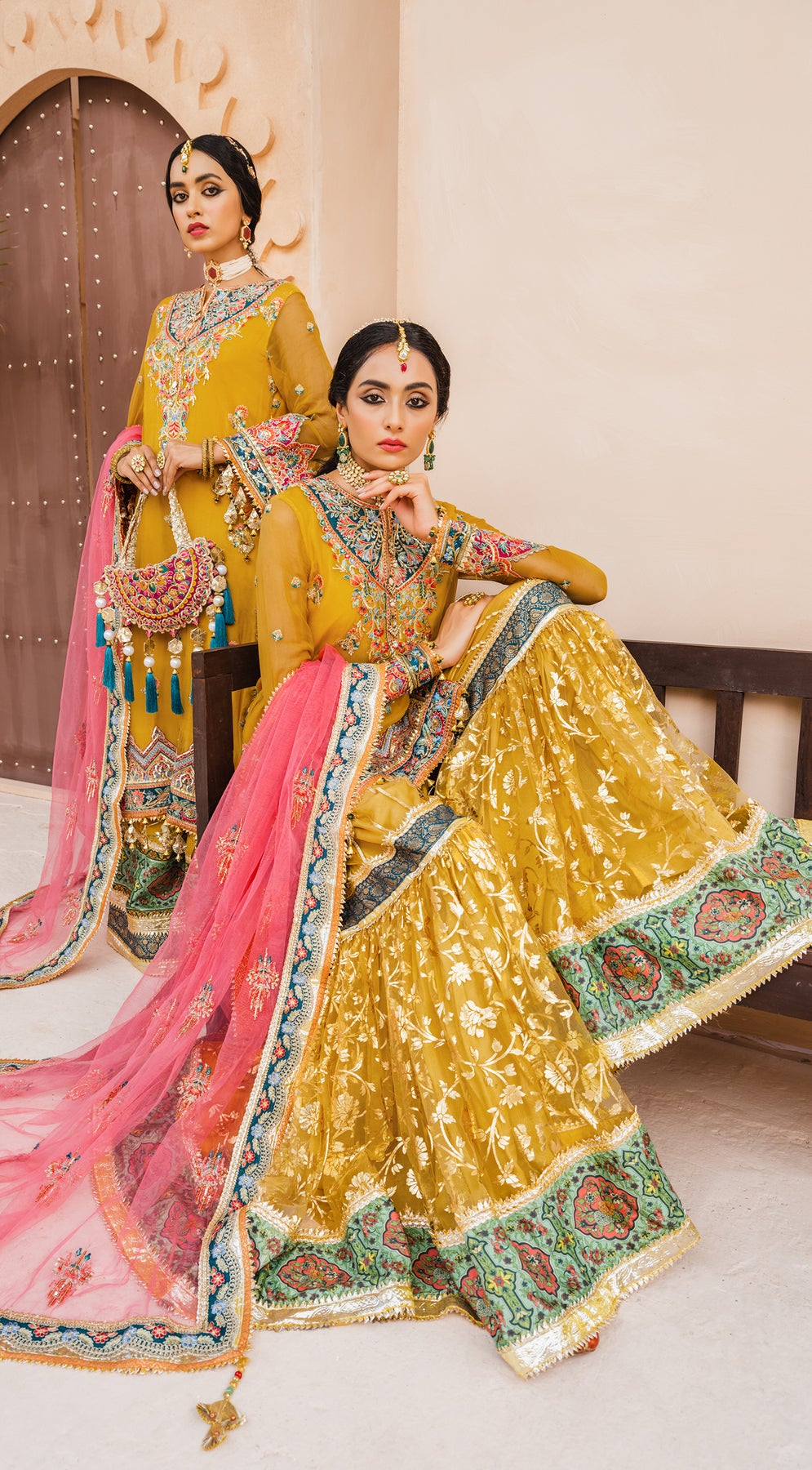 Formal Dress - Anaya - Kamair Rokni - Dhanak - SEHAR - D#06 available at Saleem Fabrics Traditions