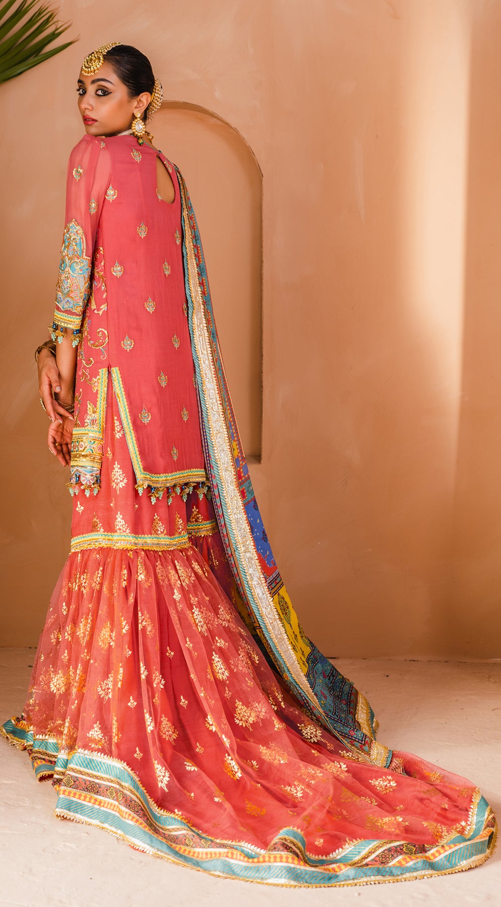 Formal Dress - Anaya - Kamair Rokni - Dhanak - TEHSEEN - D#04 available at Saleem Fabrics Traditions