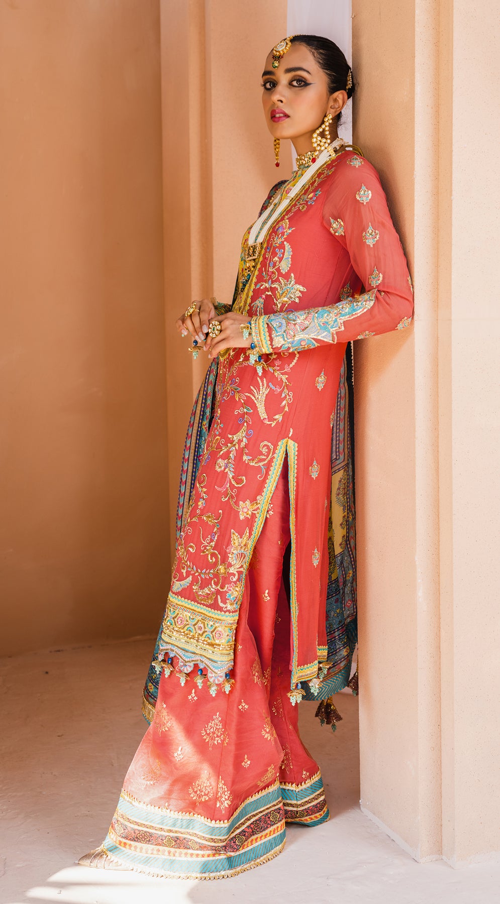 Formal Dress - Anaya - Kamair Rokni - Dhanak - TEHSEEN - D#04 available at Saleem Fabrics Traditions