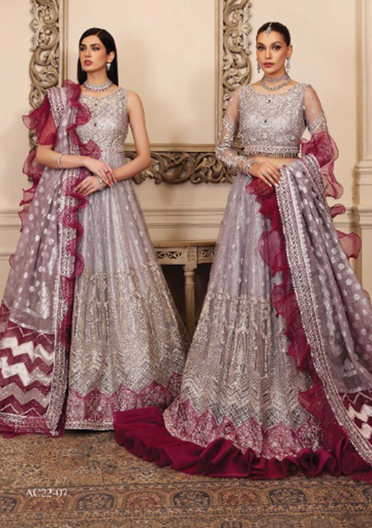Formal Dress - Anaya - Opulence - AC#7 (Selina) available at Saleem Fabrics Traditions