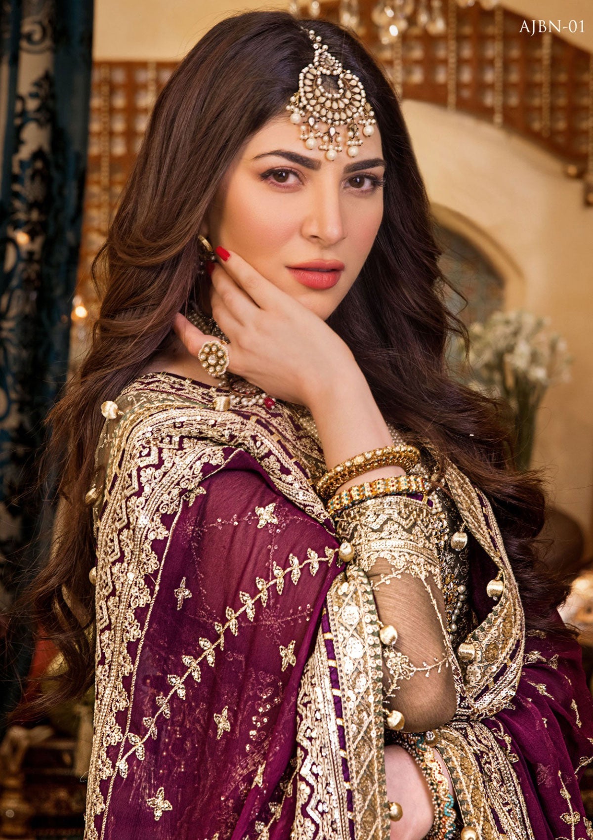 Formal Dress - Asim Jofa - Baad e Naubahar - AJBN#01 available at Saleem Fabrics Traditions