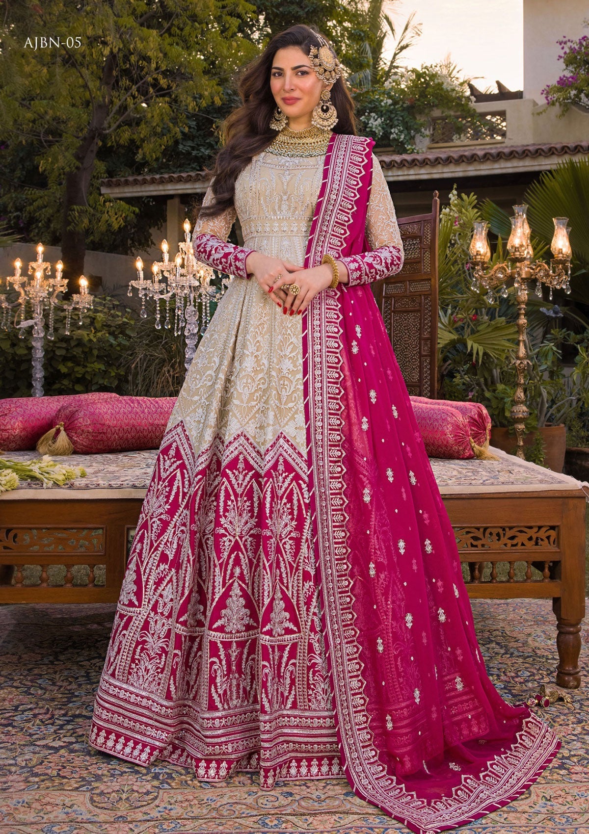 Formal Dress - Asim Jofa - Baad e Naubahar - AJBN#05 available at Saleem Fabrics Traditions