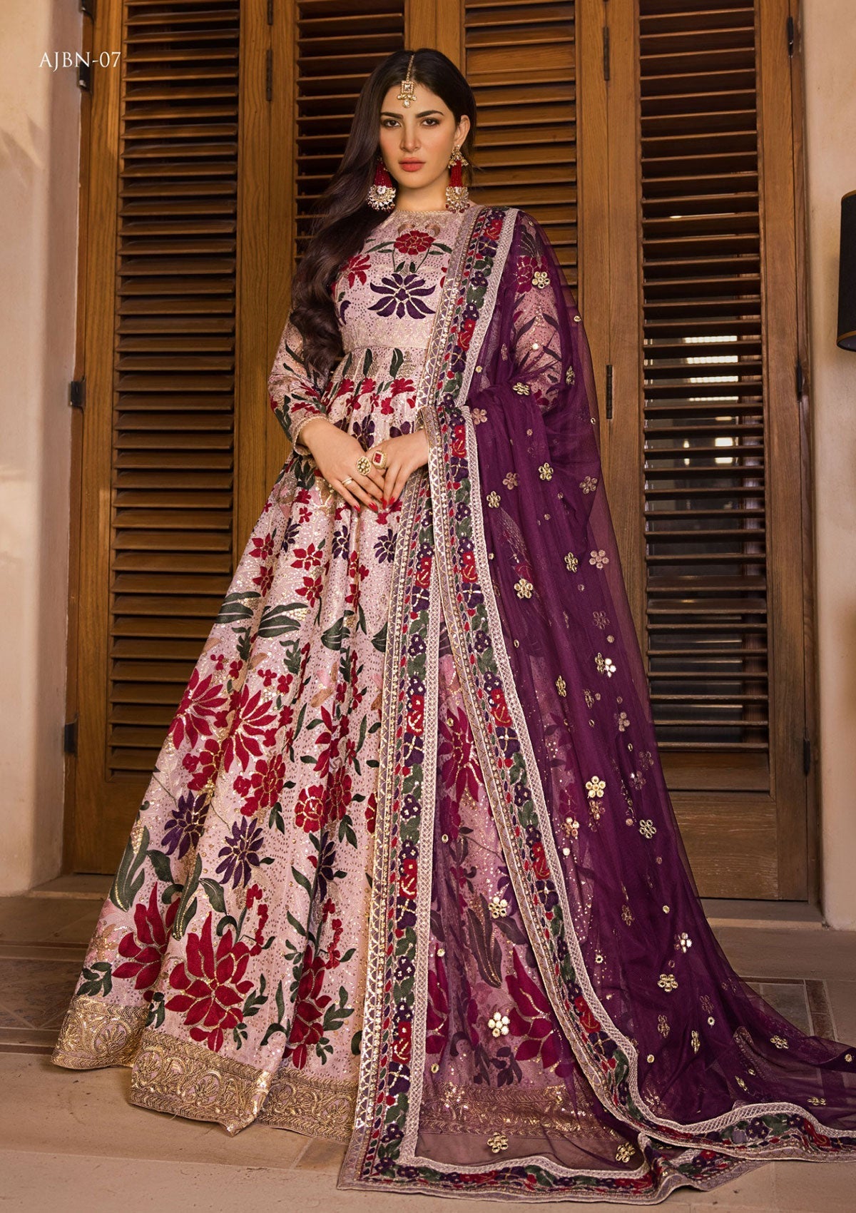 Formal Dress - Asim Jofa - Baad e Naubahar - AJBN#07 available at Saleem Fabrics Traditions