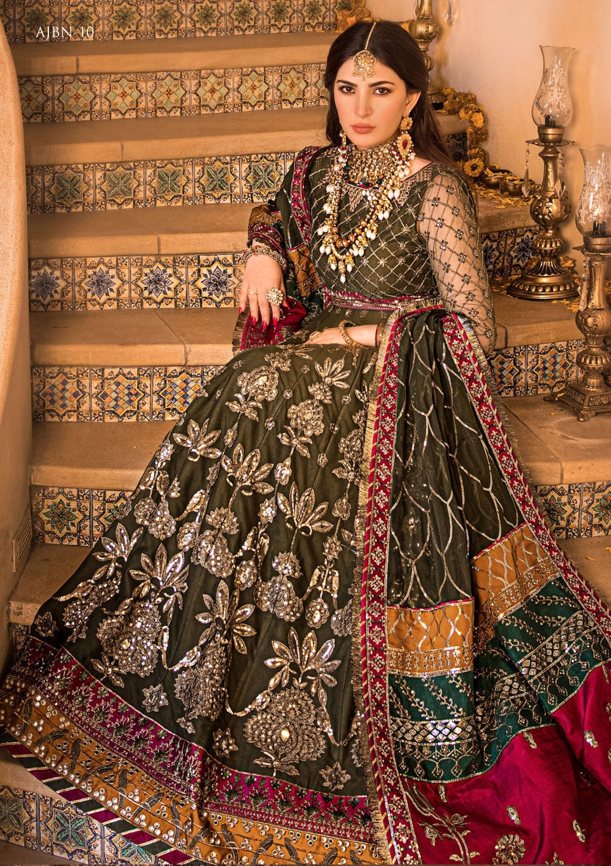 Formal Dress - Asim Jofa - Baad e Naubahar - AJBN#10 available at Saleem Fabrics Traditions