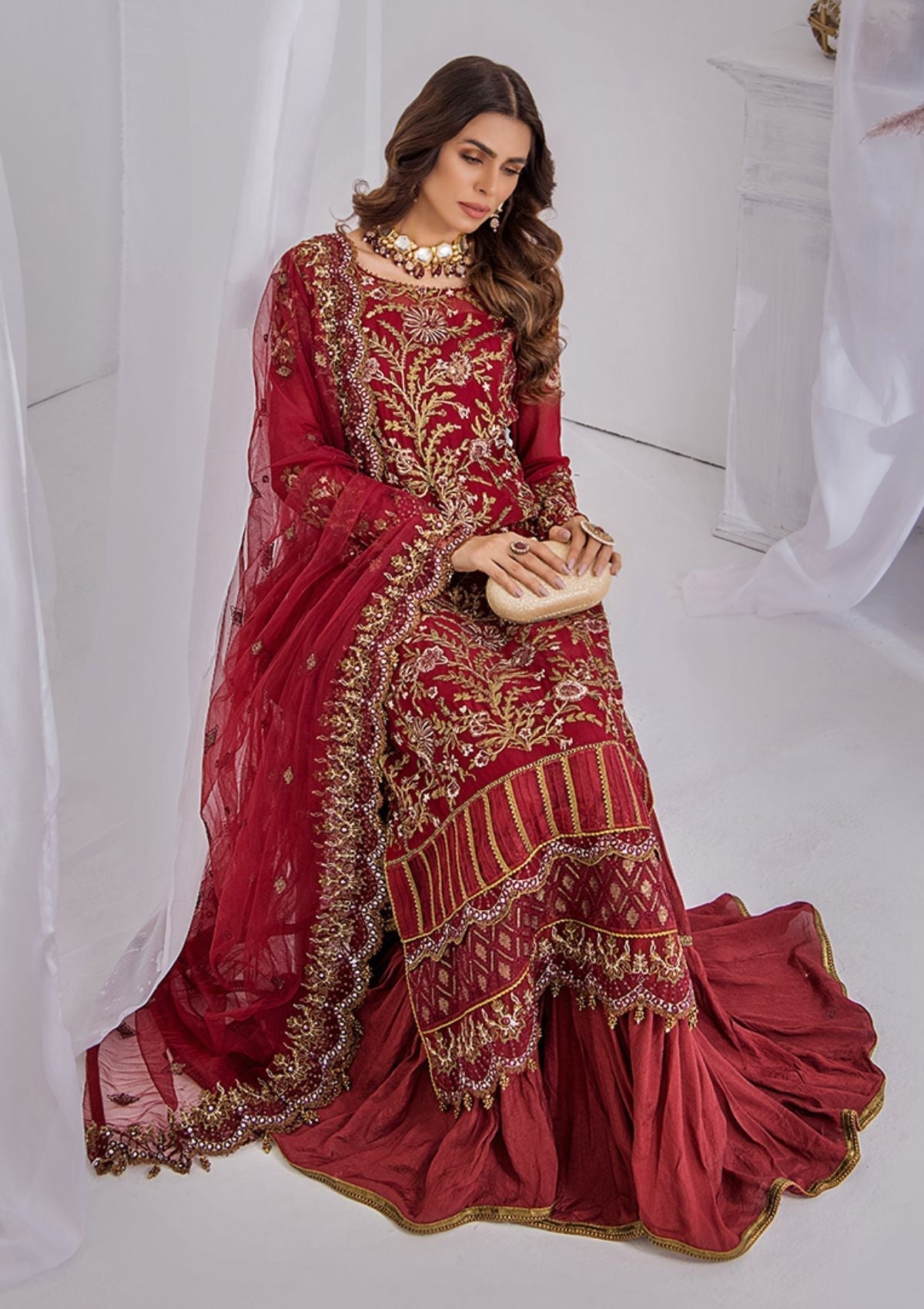 Formal Dress - Awwal - Ibtidaa - D#1 available at Saleem Fabrics Traditions