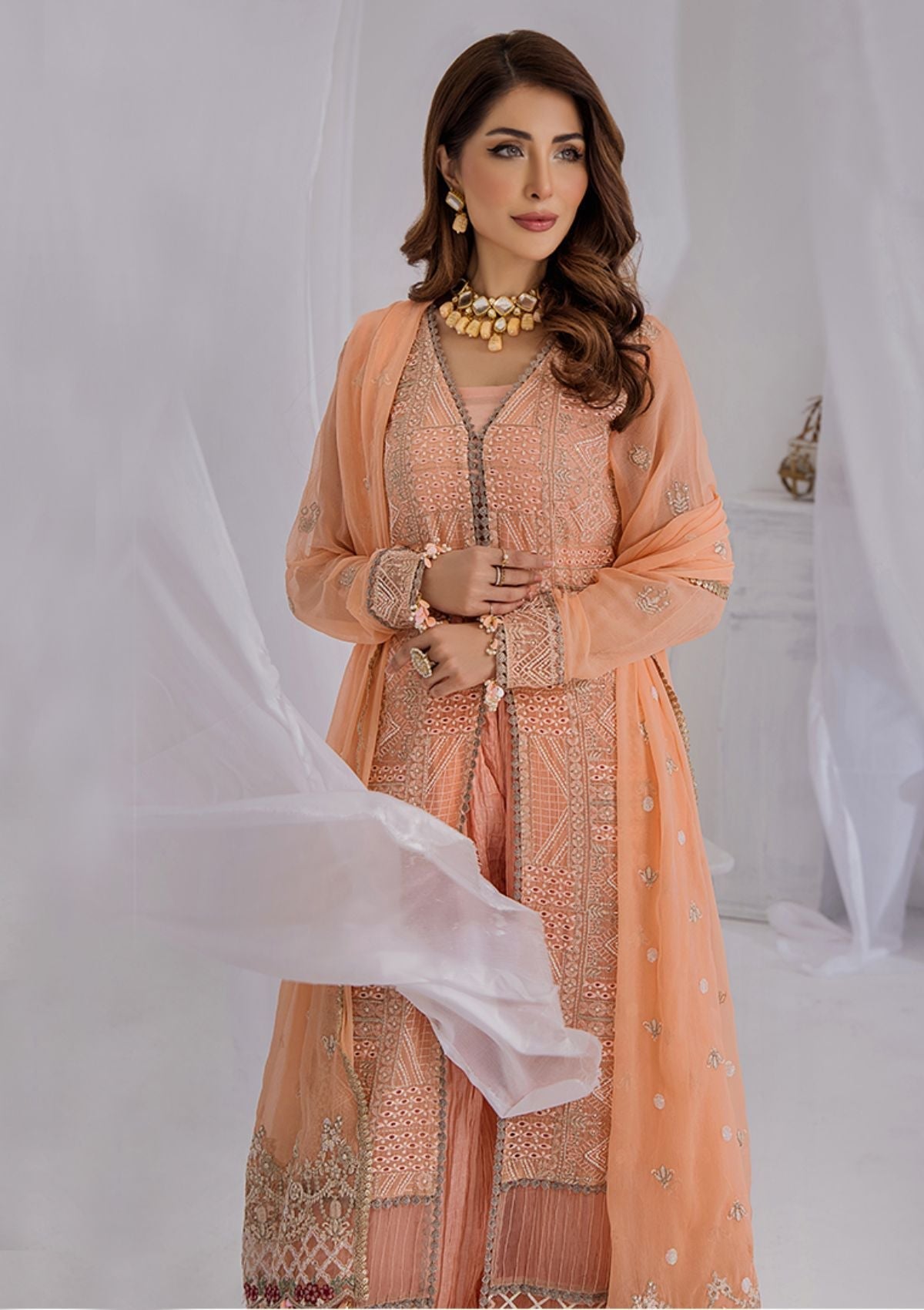 Formal Dress - Awwal - Ibtidaa - D#4 available at Saleem Fabrics Traditions