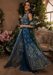 Formal Dress - Awwal - Nikhaar - AWN#03 (RUBY) available at Saleem Fabrics Traditions