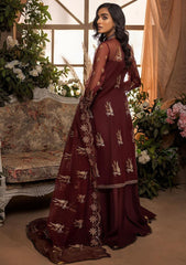 Formal Dress - Awwal - Nikhaar - AWN#04 (CORAL) available at Saleem Fabrics Traditions