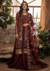 Formal Dress - Awwal - Nikhaar - AWN#04 (CORAL) available at Saleem Fabrics Traditions