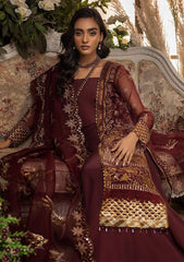 Formal Dress - Awwal - Nikhaar - AWN#04 (CORAL) available at Saleem Fabrics Traditions