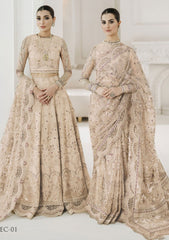Formal Dress - Baroque - Chantelle - Festive - V10 - EC#01 available at Saleem Fabrics Traditions