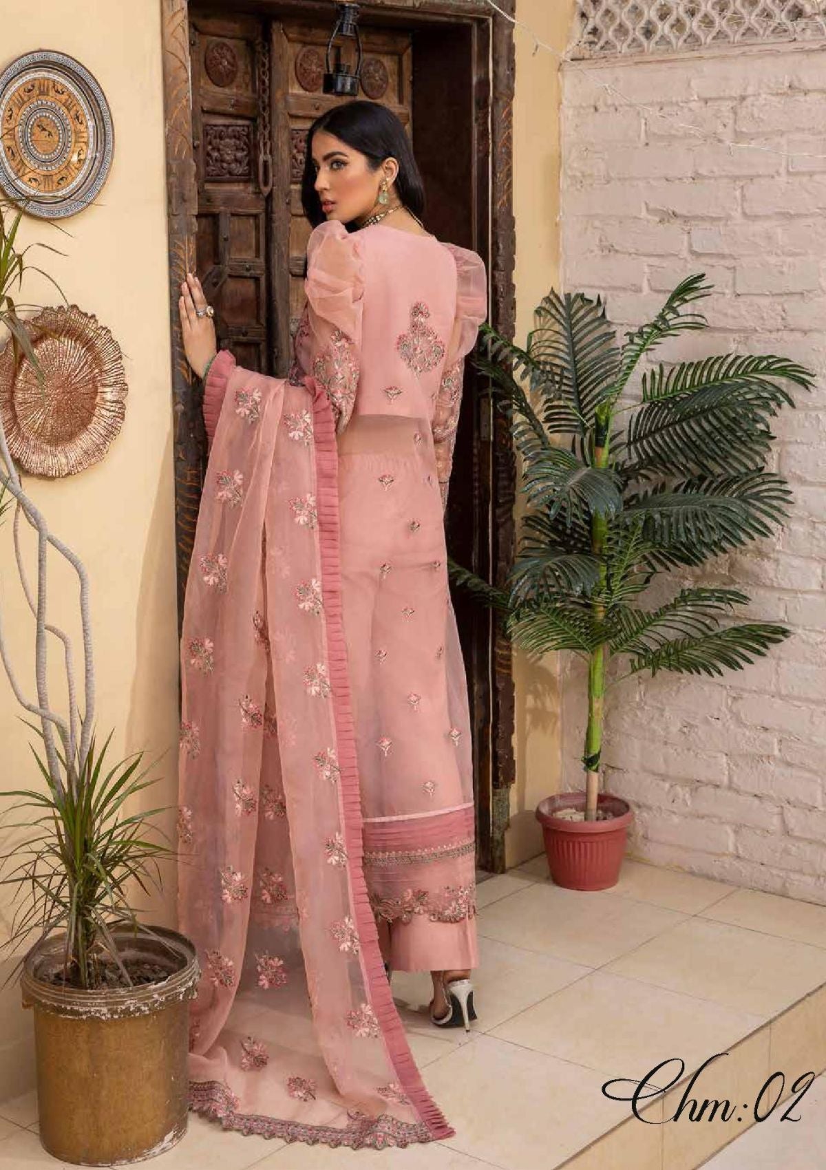 Formal Dress - Charizma - Chimmer -Vol1 - CHM#02 available at Saleem Fabrics Traditions