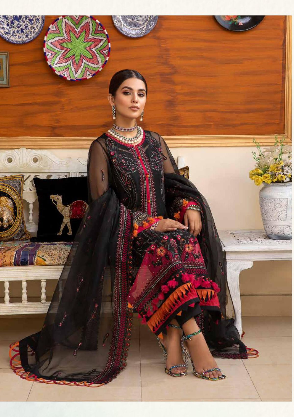 Formal Dress - Charizma - Chimmer -Vol1 - CHM#07 available at Saleem Fabrics Traditions