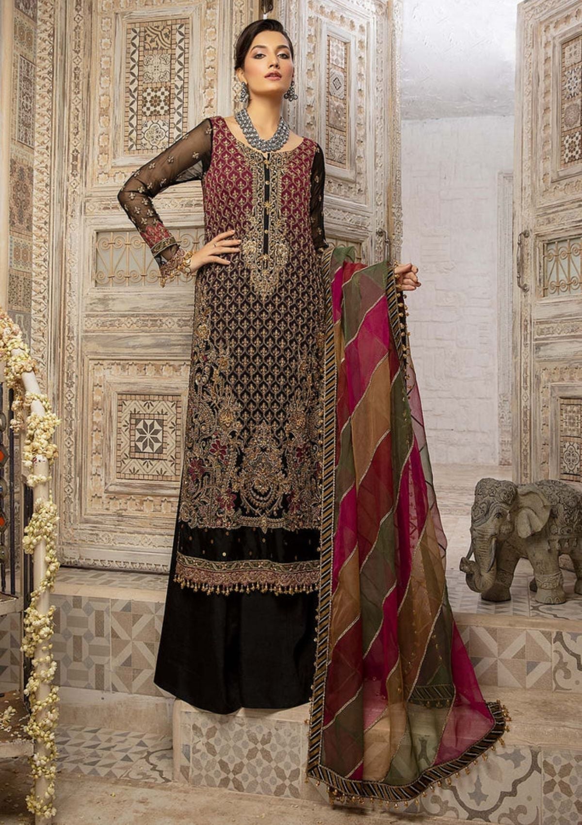 Formal Dress - Charizma - Dastan-e-Jashan V01 - DJ#02 available at Saleem Fabrics Traditions