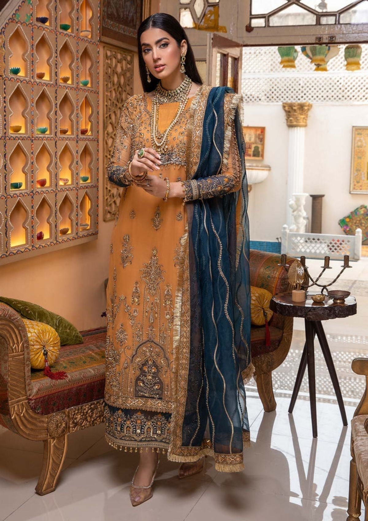 Formal Dress - Charizma - Dastan-e-Jashan V01 - DJ#04 available at Saleem Fabrics Traditions