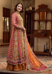 Formal Dress - Crimson - Wedding - CRW#4 available at Saleem Fabrics Traditions