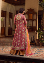 Formal Dress - Crimson - Wedding - CRW#4 available at Saleem Fabrics Traditions