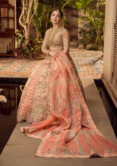 Formal Dress - Crimson - Wedding - CRW#5 available at Saleem Fabrics Traditions