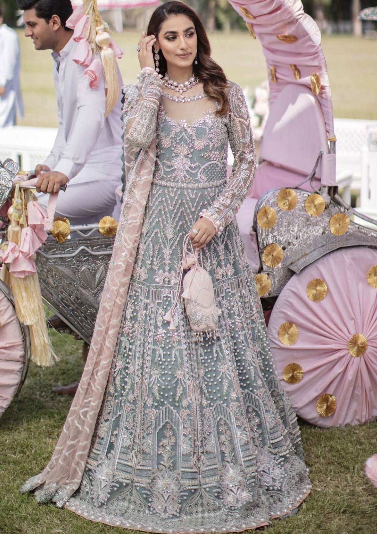Formal Dress - Elaf - Veer Di Wedding - Luxury Bridal - EVW#02 (Gulrukh) available at Saleem Fabrics Traditions