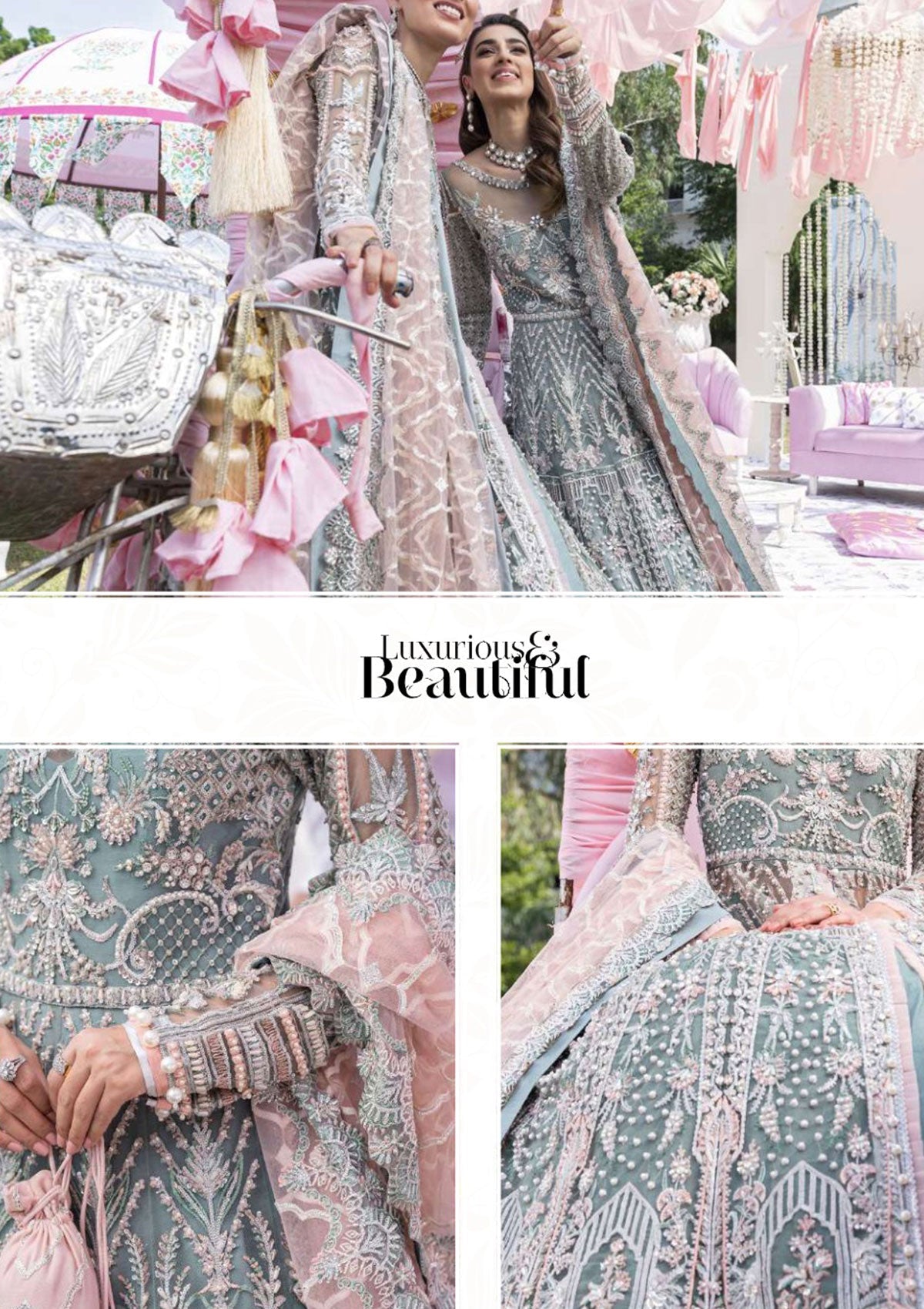 Formal Dress - Elaf - Veer Di Wedding - Luxury Bridal - EVW#02 (Gulrukh) available at Saleem Fabrics Traditions