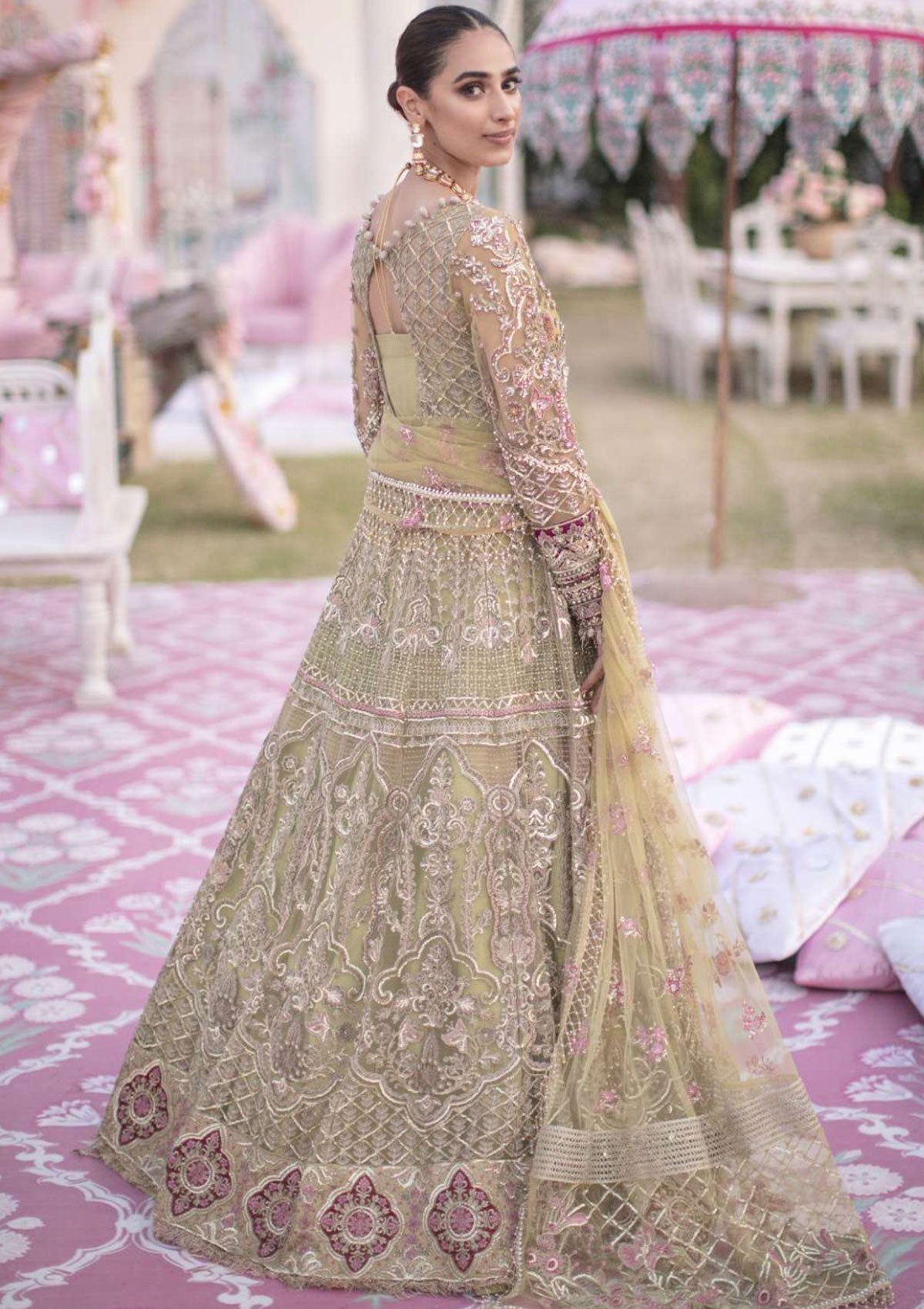 Formal Dress - Elaf - Veer Di Wedding - Luxury Bridal - EVW#03 (Mumtaz) available at Saleem Fabrics Traditions