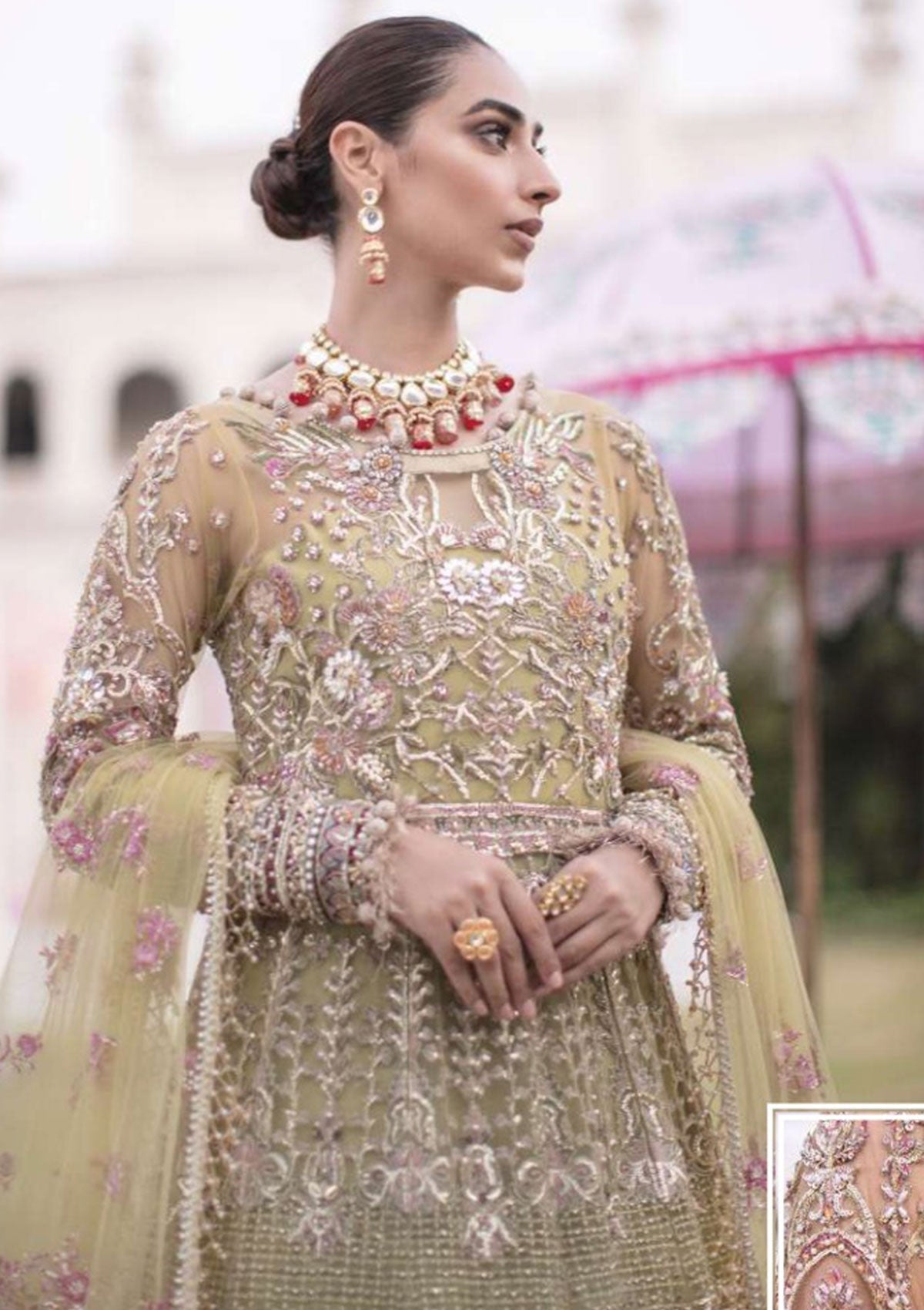 Formal Dress - Elaf - Veer Di Wedding - Luxury Bridal - EVW#03 (Mumtaz) available at Saleem Fabrics Traditions